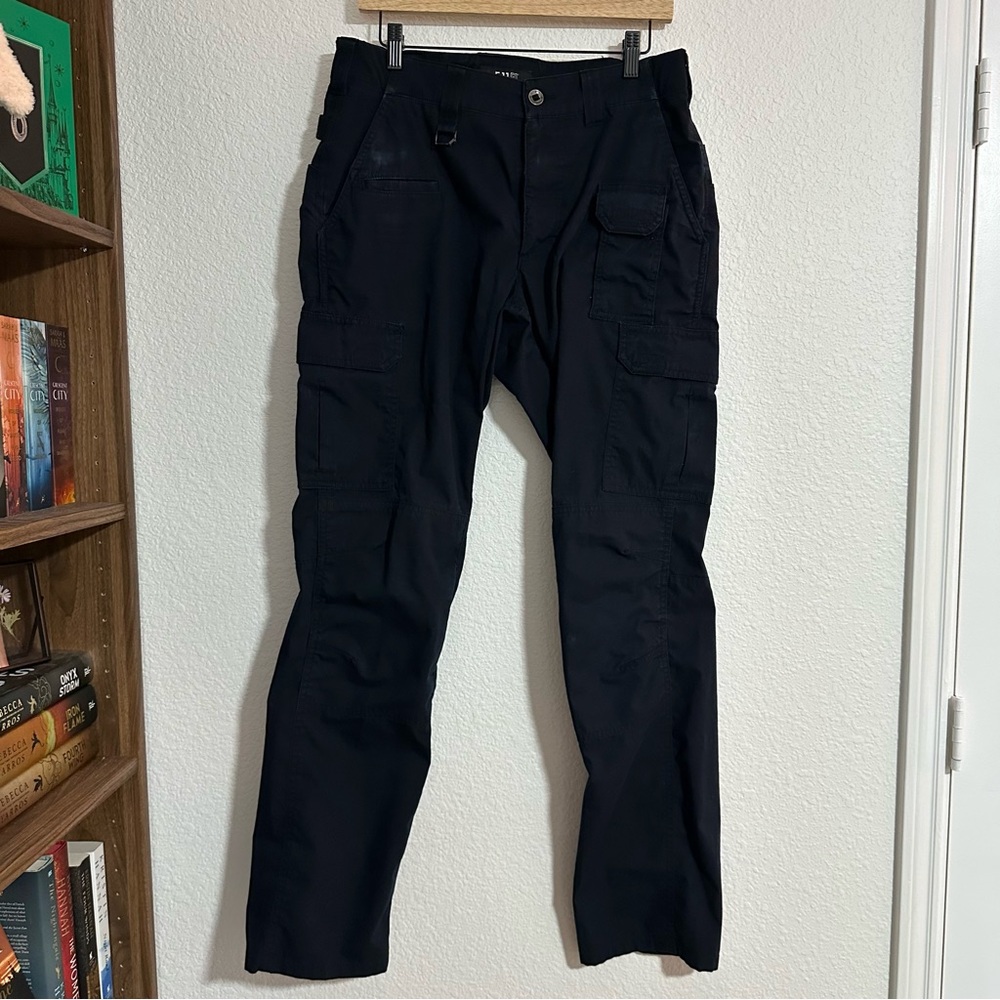 5.11 Tactical ABR Pro Pants Mens 32x34 Blue Cargo Ripstop Straight (Lot of 2) - Picture 8 of 14